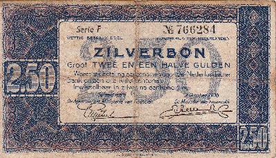 Beschrijving voorzijde: ZILVERBON